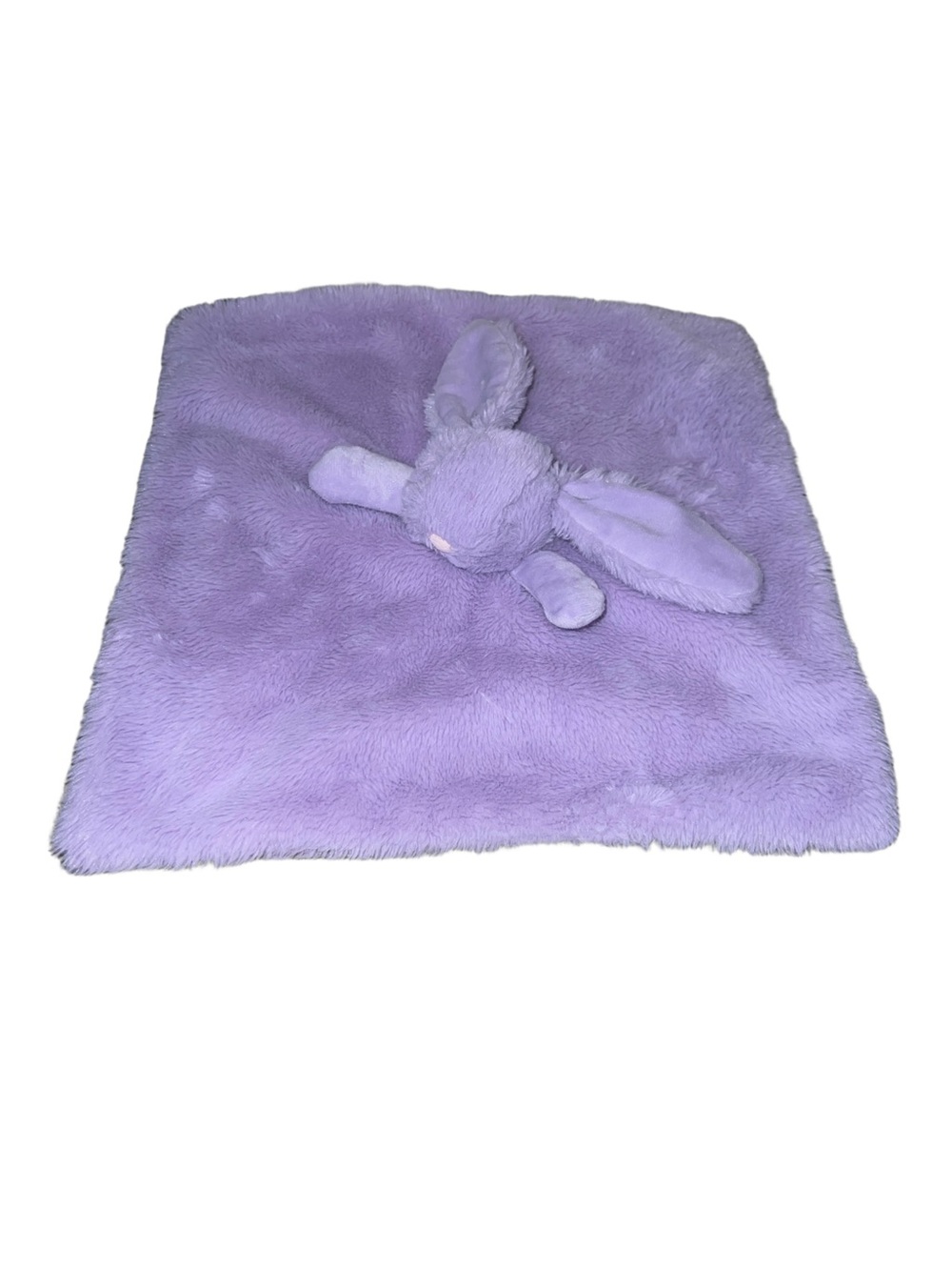 Apricot Lamb Purple Bunny rabbit Lovey Security Blanket plush baby Toy